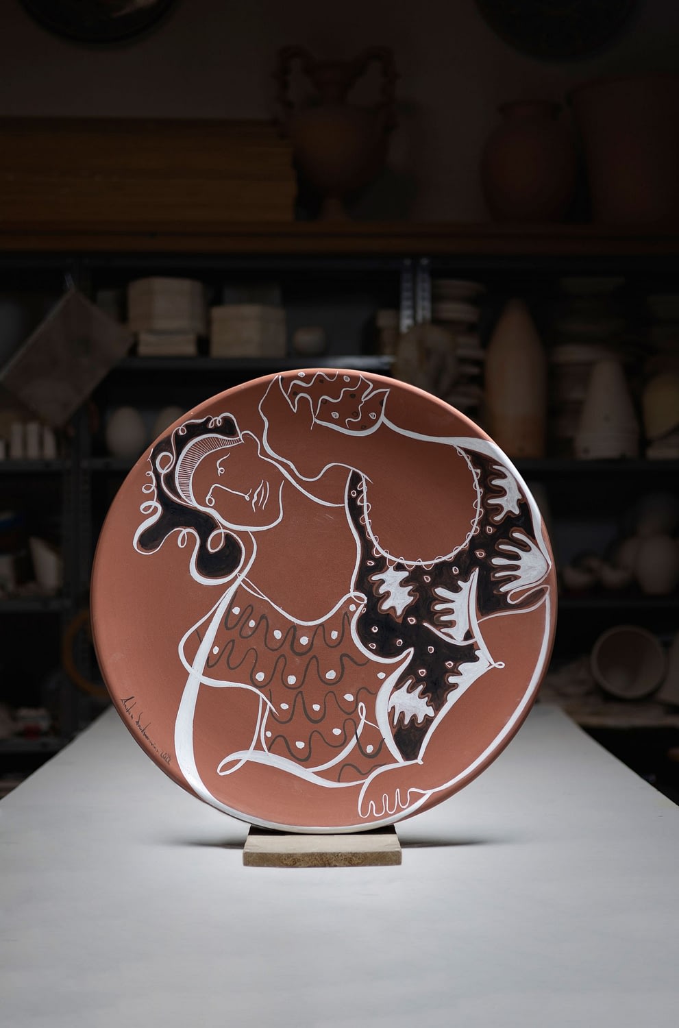 Andrea Santamarina Rossana Orlandi Mint Ceramics Hand painted ceramic Cerámica de san ginés Talavera de la Reina Lucas Amillano